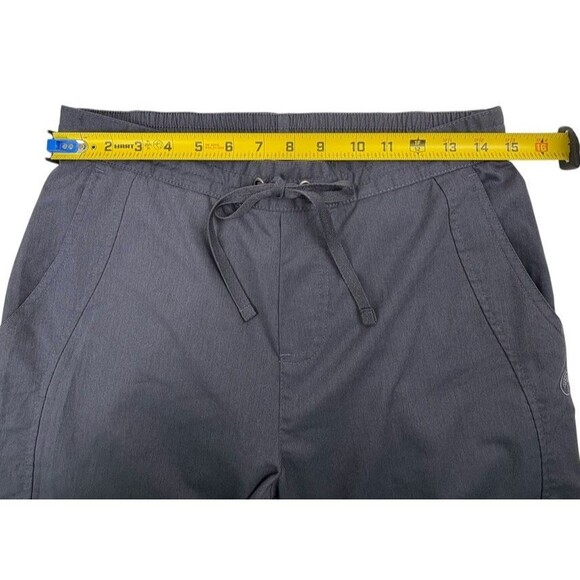 Healing Hands Purple Label Taylor Scrub Pants Pewter Gray Flare Leg Small Tall - Picture 10 of 16